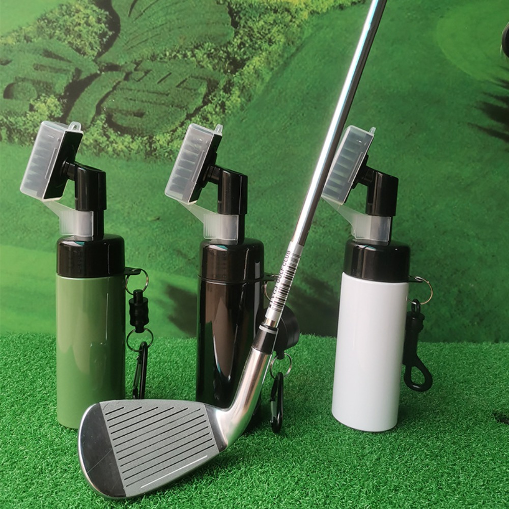 Golf Equipment Rental - แปรงทำความสะอาดไม้กอล์ฟมืออาชีพพร้อมอุปกรณ์ทำความสะอาดกล้องสเปรย์กันรั่วสำหรับทำความสะอาดกอล์ฟ