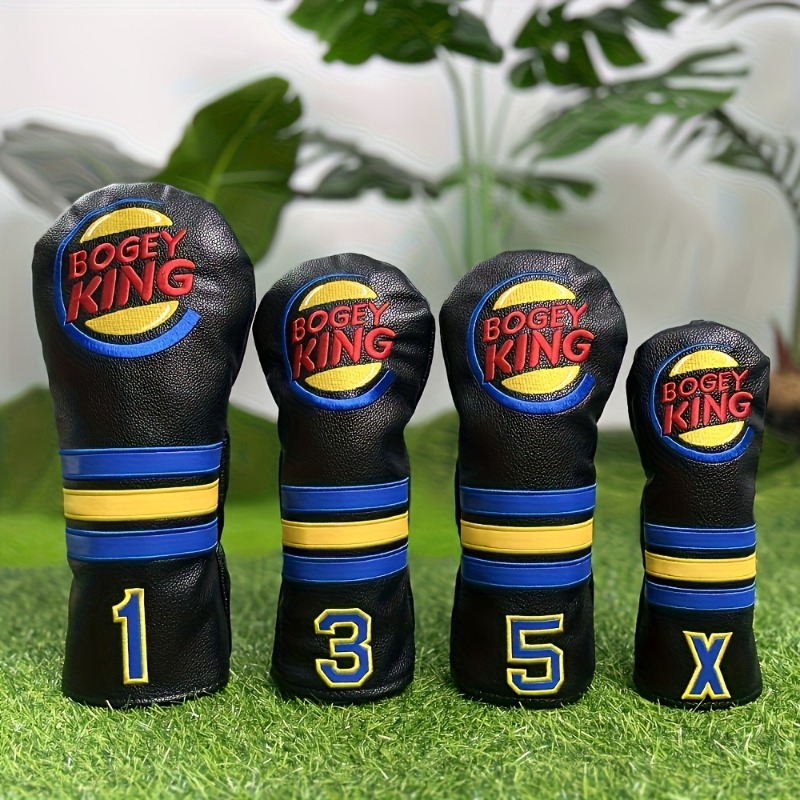 Golf Equipment Deals - ปลอกหุ้มหัวไม้กอล์ฟสุดทันสมัย; อุปกรณ์เสริมสำหรับกอล์ฟ ผลิตจากวัสดุป้องกันฝุ่นและทนทาน ให้การปกป้องที่ดีที่สุด