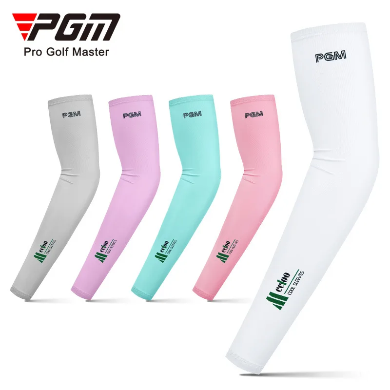 Golf Equipment Rental - PGM 1 คู่ผู้ชายผู้หญิงเสื้อยืดกอล์ฟ AccessoryArm แขนอุ่นครีมกันแดด Ice
