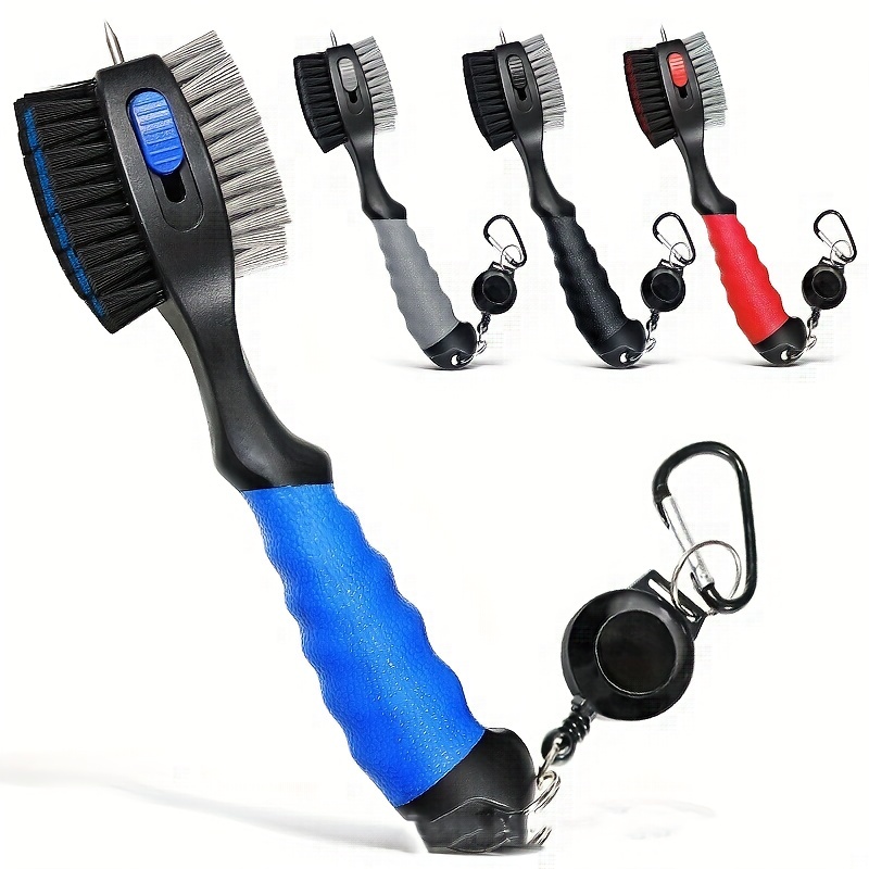Golf Equipment Rental - แปรงทำความสะอาดร่องไม้กอล์ฟแปรงหัวใหญ่แบบยืดหดได้อุปกรณ์ BH005กอล์ฟ