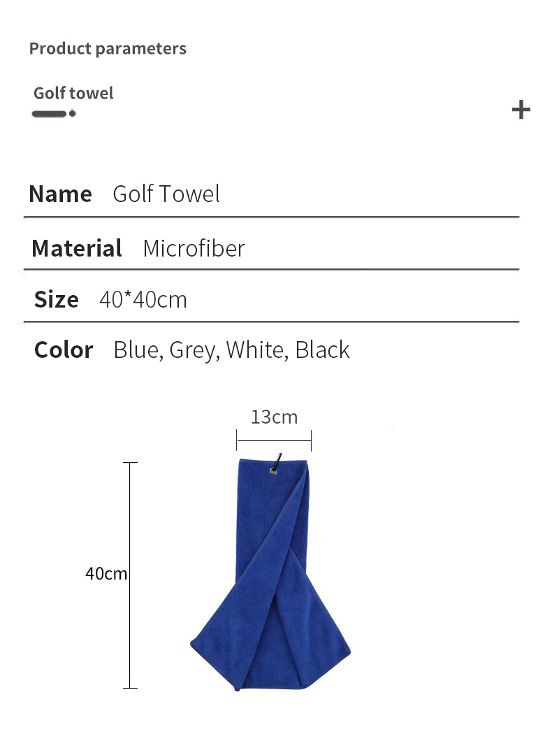 ผ้าเช็ดตัวกอล์ฟ Tri-Fold | พรี - Golf Towel Waffle บทวิจารณ์และราคา
