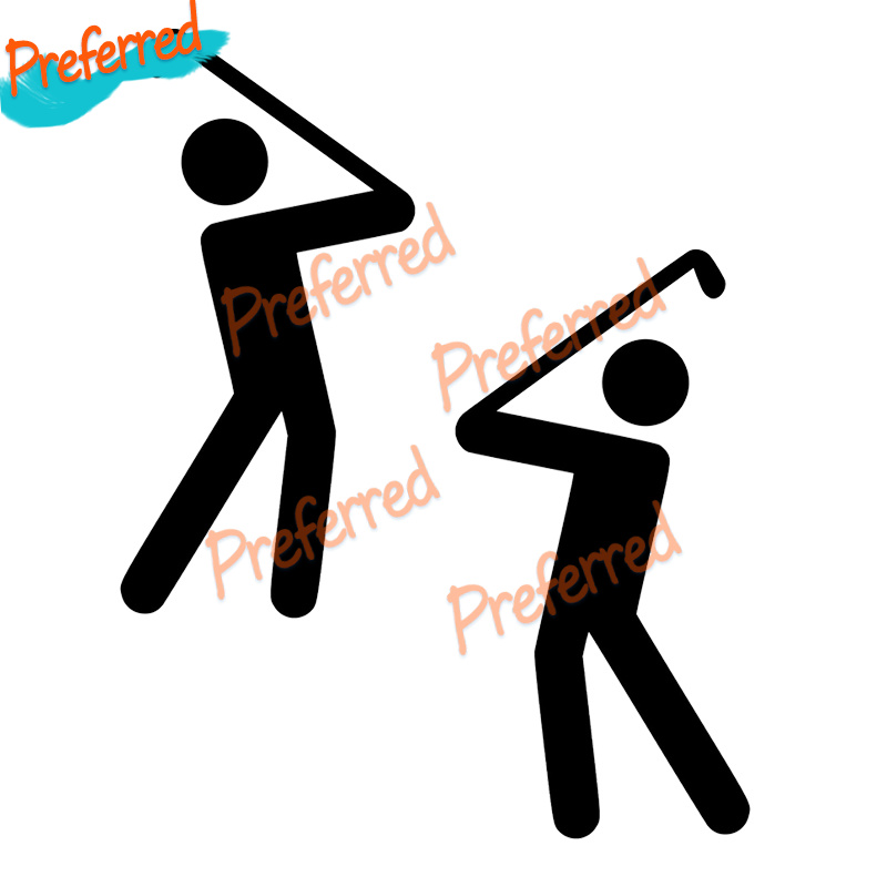 2x Golf Player Puppet V4 สติกเ - Golf Equipment Packages บทวิจารณ์และราคา
