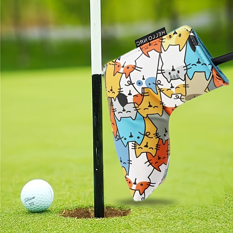 1 PC Mallet Putter HEAD COVER  - Golf Equipment Rack บทวิจารณ์และราคา