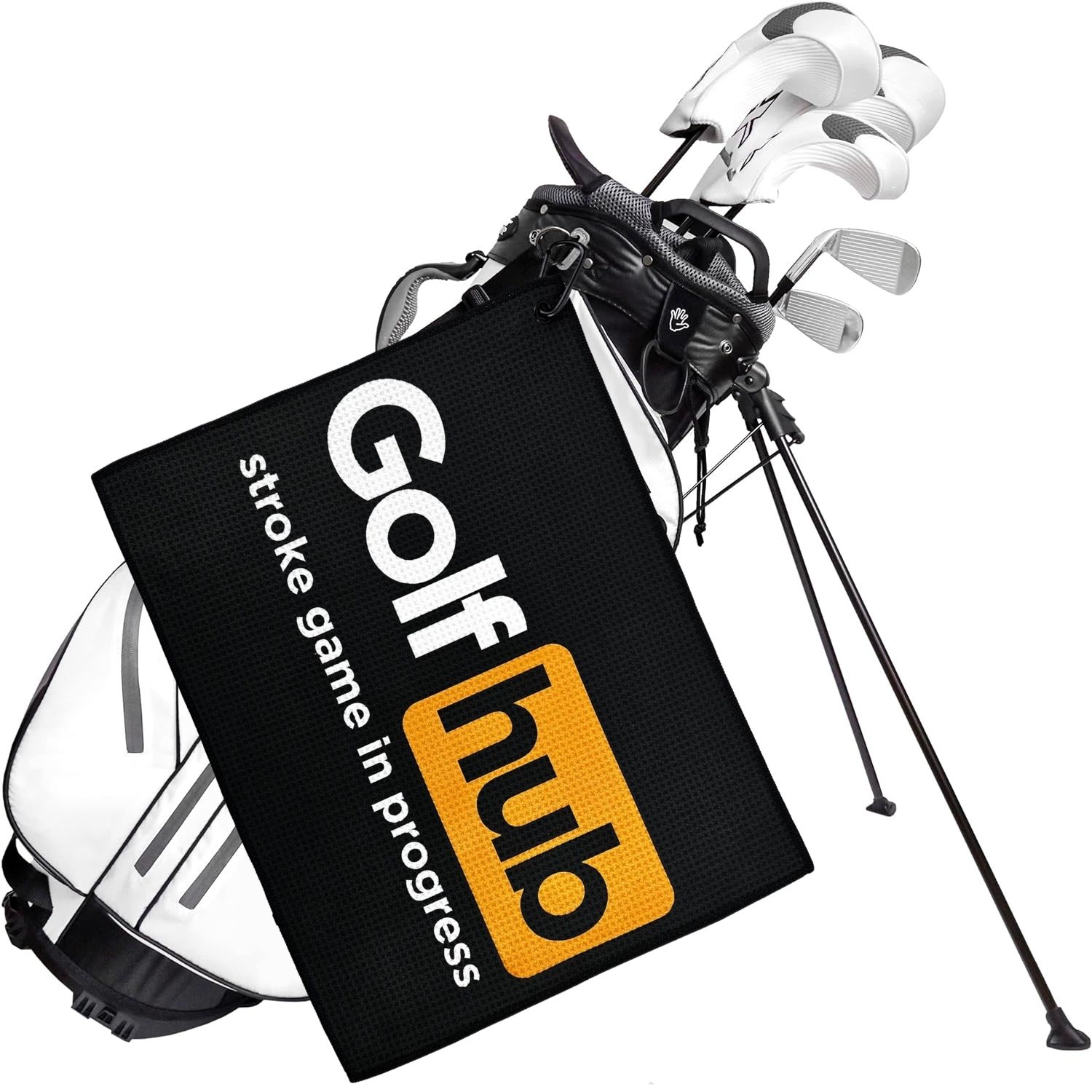 ตลกไมโครไฟเบอร์พรีเมี่ยมผ้าขนห - Golf Towel Waffle บทวิจารณ์และราคา